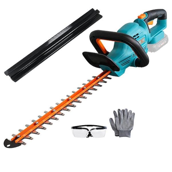 WRIGHTMASTER 18in. 20V Hedge Trimmer with Safety Goggles, Non-Slip