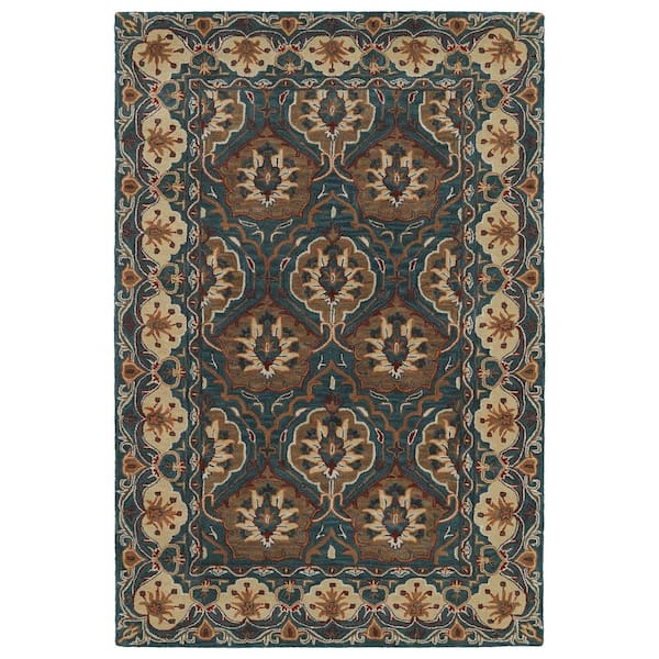 Global Inspiration Wasabi 9 ft. x 12 ft. Area Rug