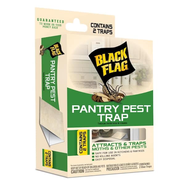 Black Flag Pantry Pest Moth Glue Traps (2-Count)