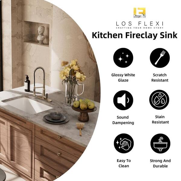 ＊handmade＊no.27 Los Flexi 27 in. Drop-In/ Undermount Kitchen Sink Single