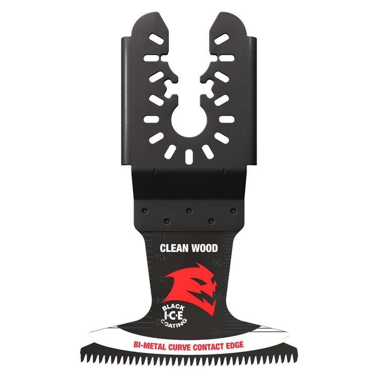 DIABLO 2-1/2 in. Universal Fit Bi-Metal Oscillating Blade for Clean Wood