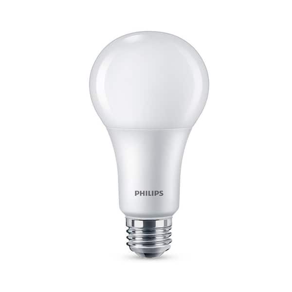 Sluiting Portret zonsopkomst Philips 50-Watt/100-Watt/150-Watt Equivalent A21 Energy Saving 3-Way LED  Light Bulb in Soft White (2700K) (1-Bulb) 556936 - The Home Depot