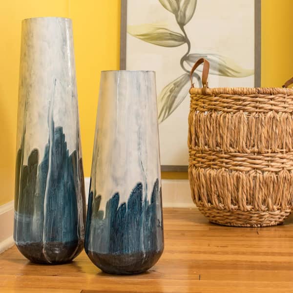 PRIVATE BRAND UNBRANDED Etsen Metal Decorative Vase