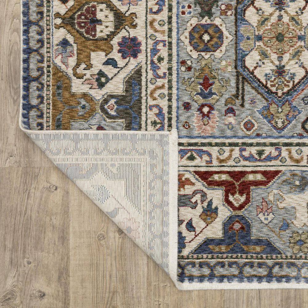 2' X 3' Ivory Red And Blue Oriental Area Rug With Fringe price history on PriceWatchPro