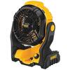 Branded DCE512B 20V MAX Cordless Jobsite Fan (Tool Only) Yellow High Velocity
