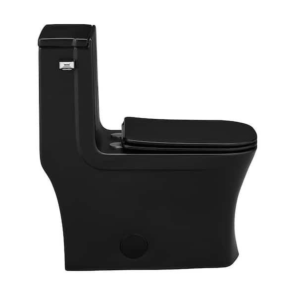 Swiss Madison Concorde 1-piece 1.28 GPF Single Flush Square Toilet