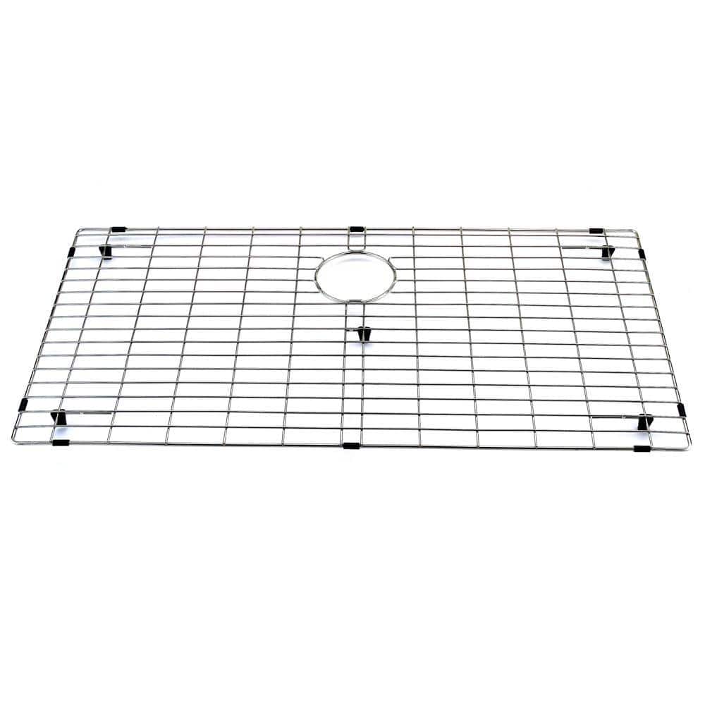 VIGO 34 in. x 18 in. Kitchen Sink Bottom Grid in Stainless Steel VGG3318 - The Home Depot