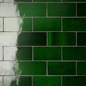 Viva Antic Verde 4 in. x 8 in. Ceramic Wall Tile (8.18 sq. ft./Case)