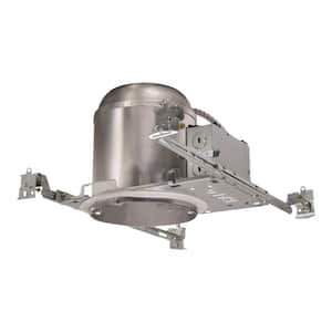 H750 6 in. Aluminum LED Recessed Lighting Housing for New Construction Ceiling, T24, IC Rated, Air-Tite (6-Pack)