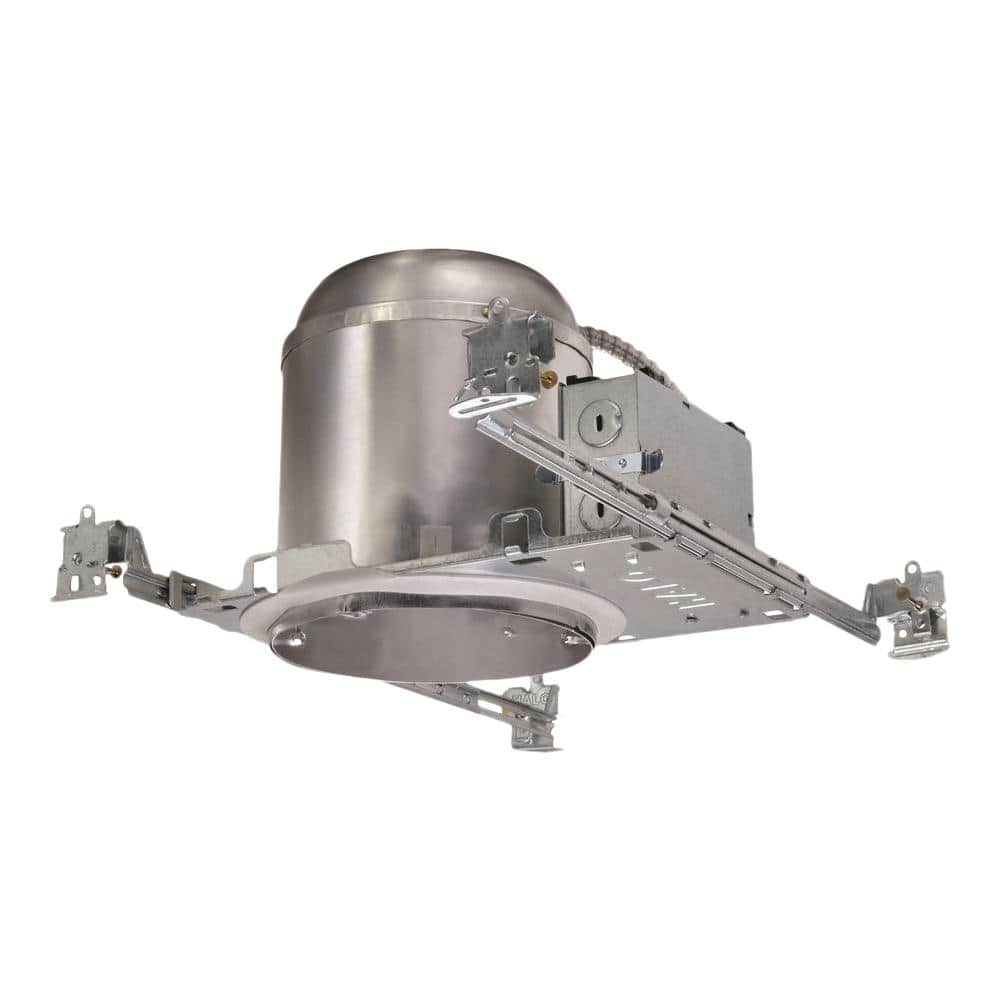 Halo H750 in. Aluminum LED Recessed Lighting Housing for New Construction  Ceiling, T24, IC Rated, Air-Tite (6-Pack) H750ICAT-6PK The Home Depot