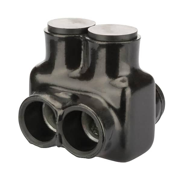 Polaris 500 MCM - 4 AWG Insulated Tap Connector, Black