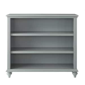 Hamilton Gray 3-Shelf Adjustable Accent Bookcase (36 in. H)