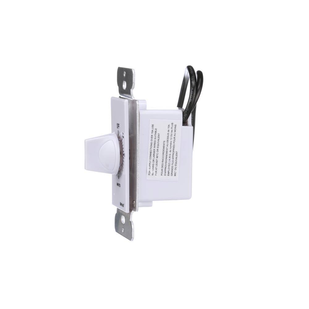 Woods White 15-Minute In-Wall Countdown Timer