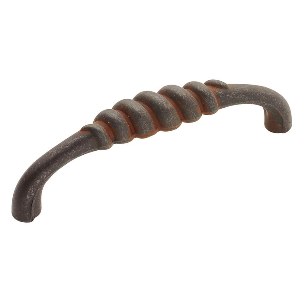 Manchester 3-3/4 in. Center-to-Center Rustic Iron Pull price history on PriceWatchPro