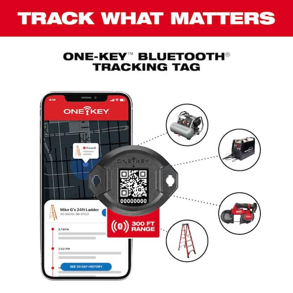 Milwaukee ONE-KEY Bluetooth Tracking Tag 48-21-2301 from Milwaukee