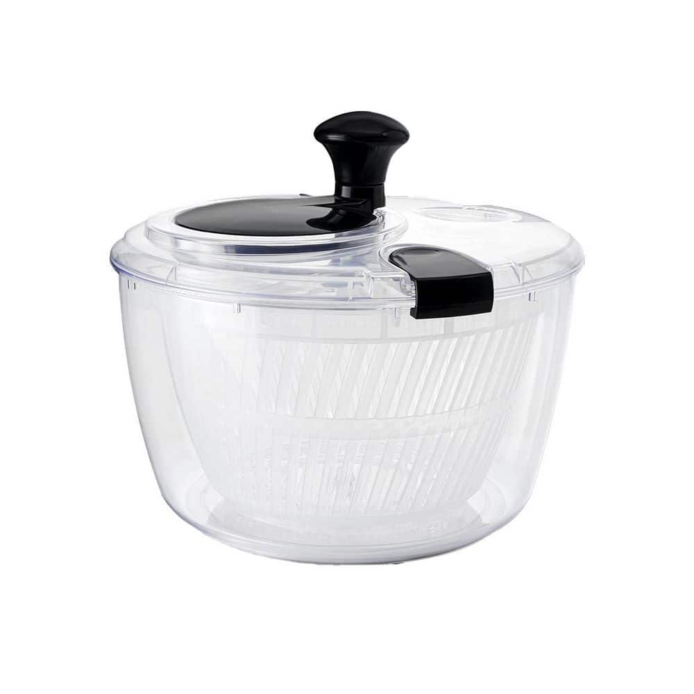 Salad Spinner with Drain Bowl and Colander Quick Multi-Use Vegetable Dryer Fruit Washer Pasta Fries 5.28 qt. price history on PriceWatchPro