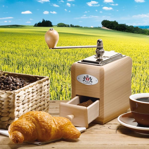 ZASSENHAUS Santiago Natural Beechwood Manual Coffee Mill M040098