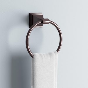 Leonard Collection Towel Ring in Oil Rubbed Bronze