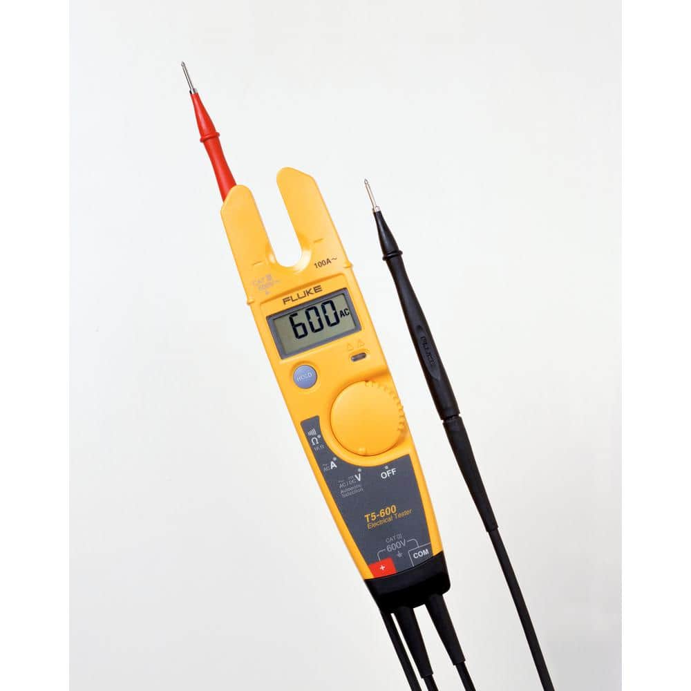 Testing the Fluke T150 voltage tester After a cord repair 