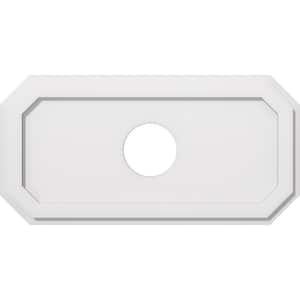 28 in. W x 14 in. H x 5 in. ID x 1 in. P Emerald Architectural Grade PVC Contemporary Ceiling Medallion