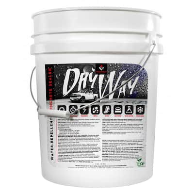 DryWay 5 Gal. Water-Repellent Concrete Paver and Masonry Sealer