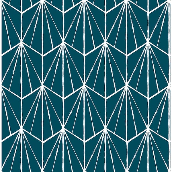 Indigo Dorset Peel & Stick Wallpaper