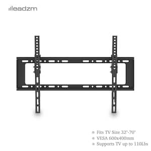 32 in. to 70 in. Modern TV Wall Mount for TVs with Spirit Level