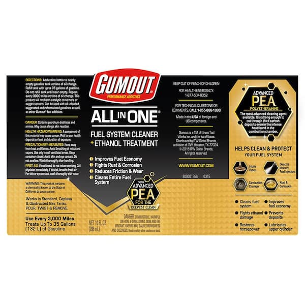 Gumout Fuel Injector Cleaner 12Oz