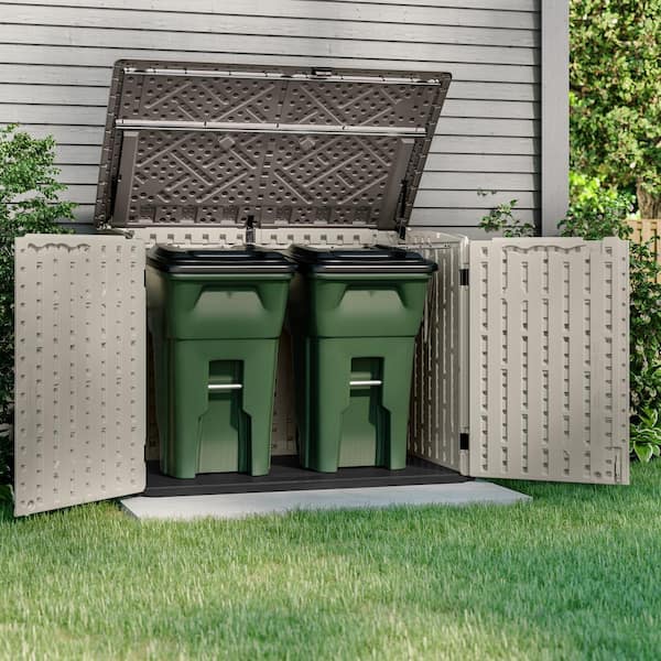 Stow-Away 5 ft. x 3 ft. Resin Horizontal Storage Shed (22.30 sq. ft.)