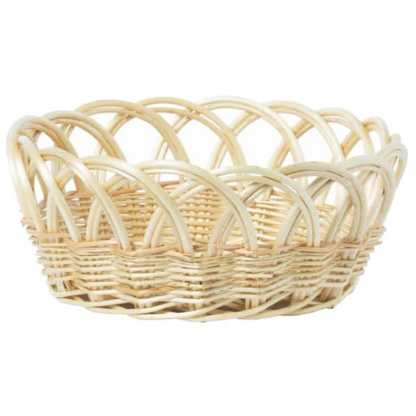 Willow Craft Kit Bread Basket Fruit Bowl Make at Home Kit Willow Weaving Kit  Display Basket Willow Weaving Garlic Bread Basket 