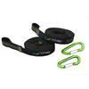 Vivere Ultra Lite Black Hammock Tree Straps (2-Pack) ULTS
