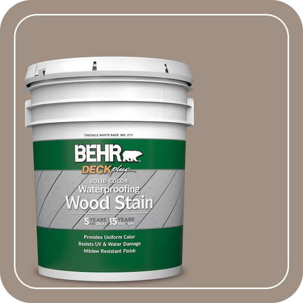 5 gal. #SC-154 Chatham Fog Solid Color Waterproofing Exterior Wood Stain