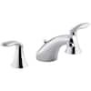 KOHLER Coralais 8 in. Widespread 2-Handle Bathroom Faucet in Polished ...