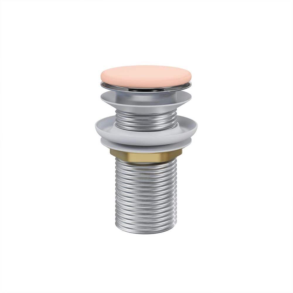 Lisse Concrete Bathroom Sink Non-Overflow Pop Up Drain in Matte Blush price history on PriceWatchPro