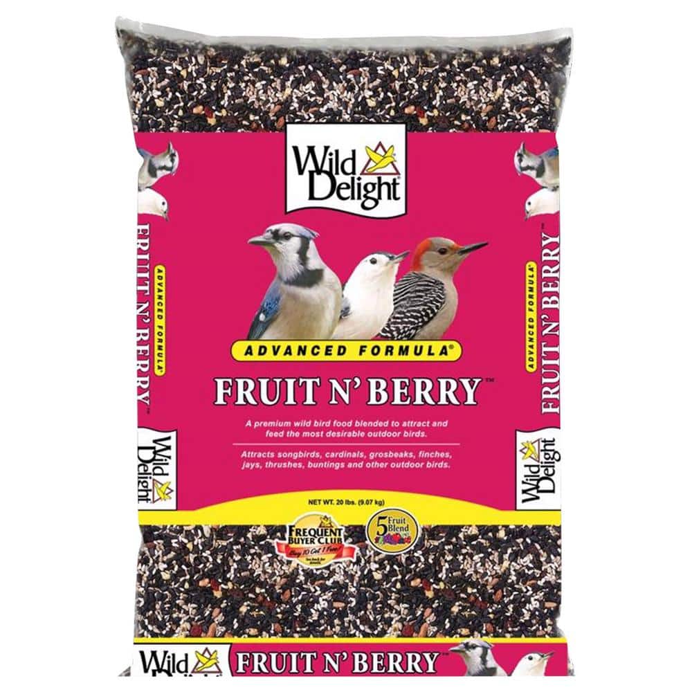 20 lb. Fruit N Berry Assorted Species Sunflower Seeds Wild Bird Food price history on PriceWatchPro