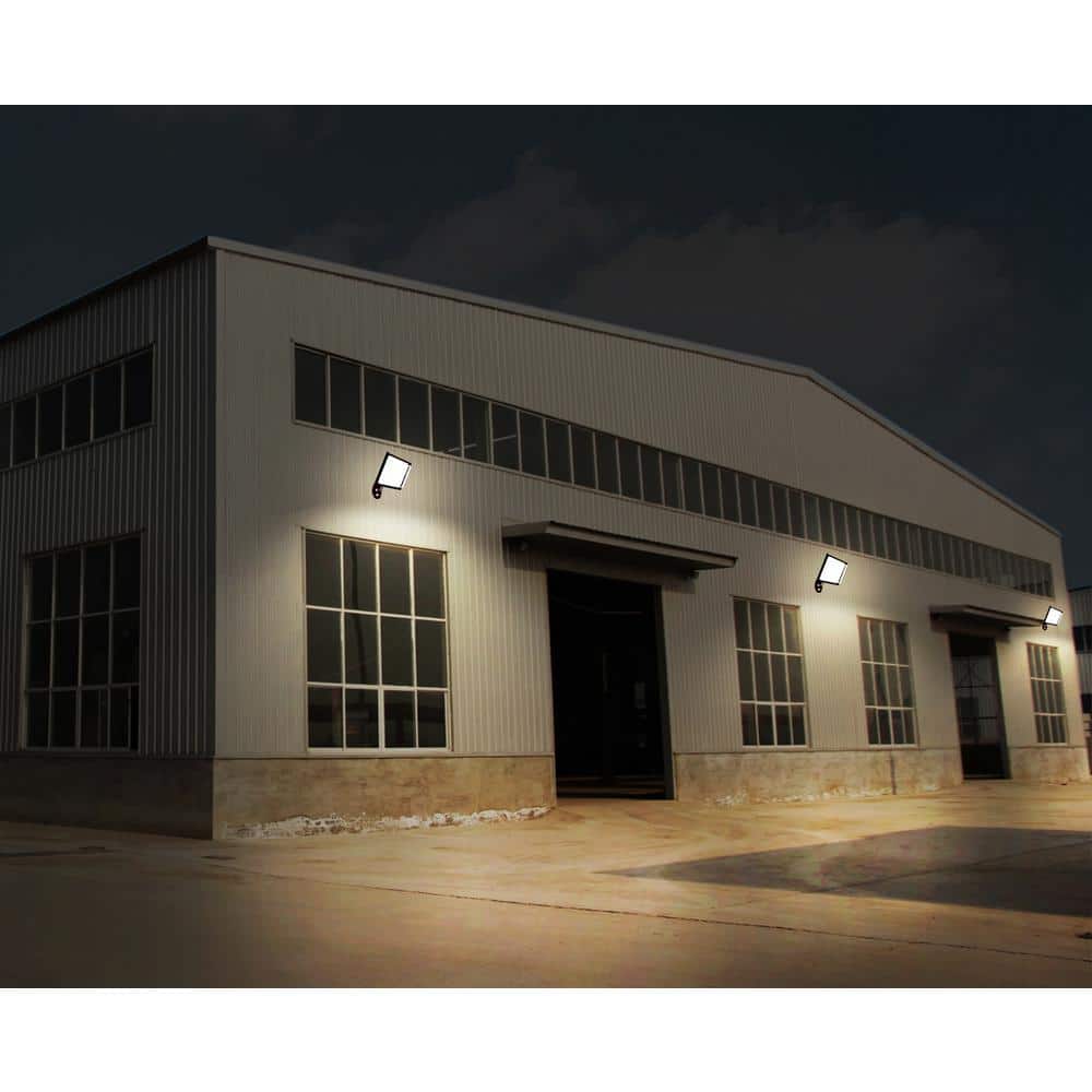 Bronze 46-Watt Outdoor LED Street Lamp with Dusk to Dawn Control