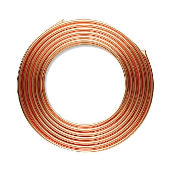 Everbilt 1/4 in. x 10 ft. Soft Copper Refrigeration Coil Tubing