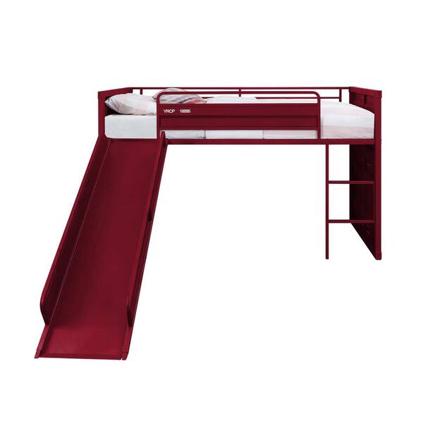 Red store loft bed