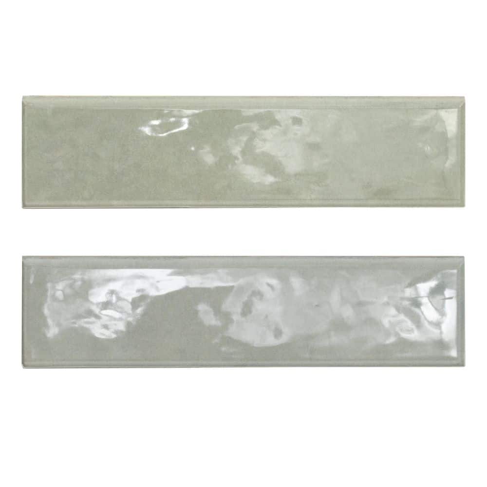 MSI Lakeview Jade Bullnose 3 in. x 12 in. Glossy Ceramic Wall Tile (10 lin.  ft./Case) NLAKJAD3X12BN - The Home Depot