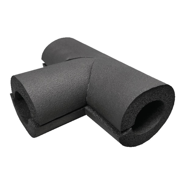 Everbilt 1 in. Rubber Pipe Insulation Pre-Slit Tee
