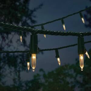 300L Warm White Mini LED Green Wire Lights