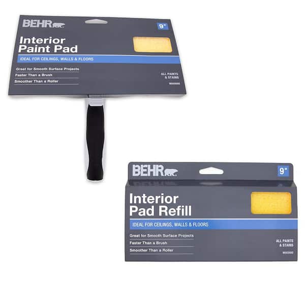 9 in. Interior Paint Pad and Refill Pad 2-Pack