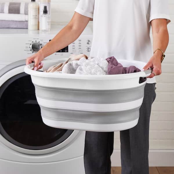 Laundry 360 Collapsible Laundry Basket 27064 - The Home Depot
