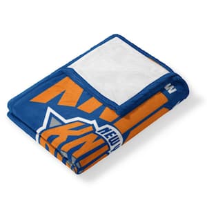 NBA Knicks High Block Multicolor Silk Touch Throw Blanket