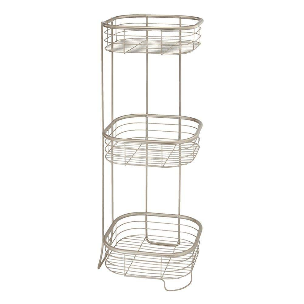 interDesign Forma 3-Tier Square Shower Shelf in Satin 28665 - The Home ...