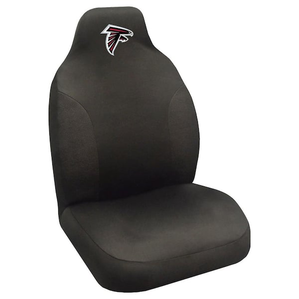 FANMATS NFL - Atlanta Falcons Black Polyester Embroidered 0.1 in. x 20 in. x 40 in. Seat Cover