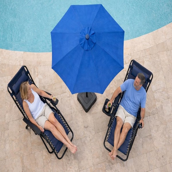 BELLINI HOME AND GARDENS Barca Folding Zero Gravity Chairs Steel