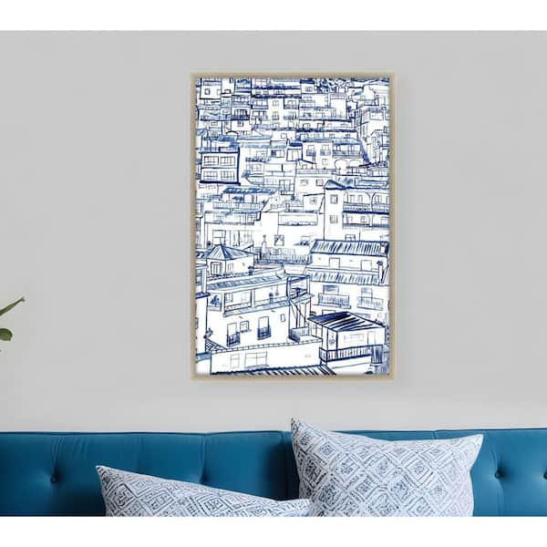 1-Piece Framed Graphic Print Scenic and Cityscapes 63.00 in. x 43.00 in.