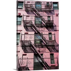 "Traditional Apartments Building In Soho, Manhattan, New York, USA" by Dosfotos Collection Canvas Wall Art