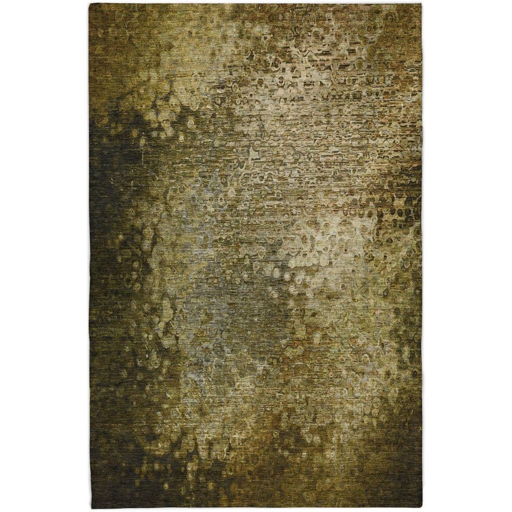 Dream Shag Premium Machine Washable Abstract ADS565 Brown 9 ft. x 12 ft. Area Rug price history on PriceWatchPro